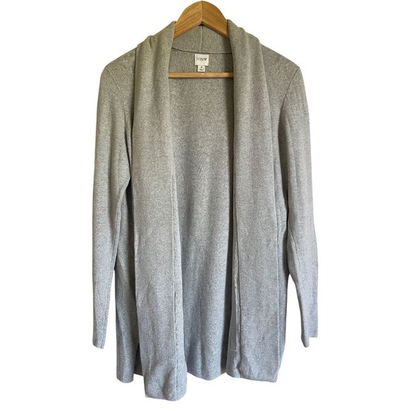 J.Crew Factory Chelsea Sweater Blazer Cardigan Heather Gray Size Small BA866 MSR - Picture 3 of 8